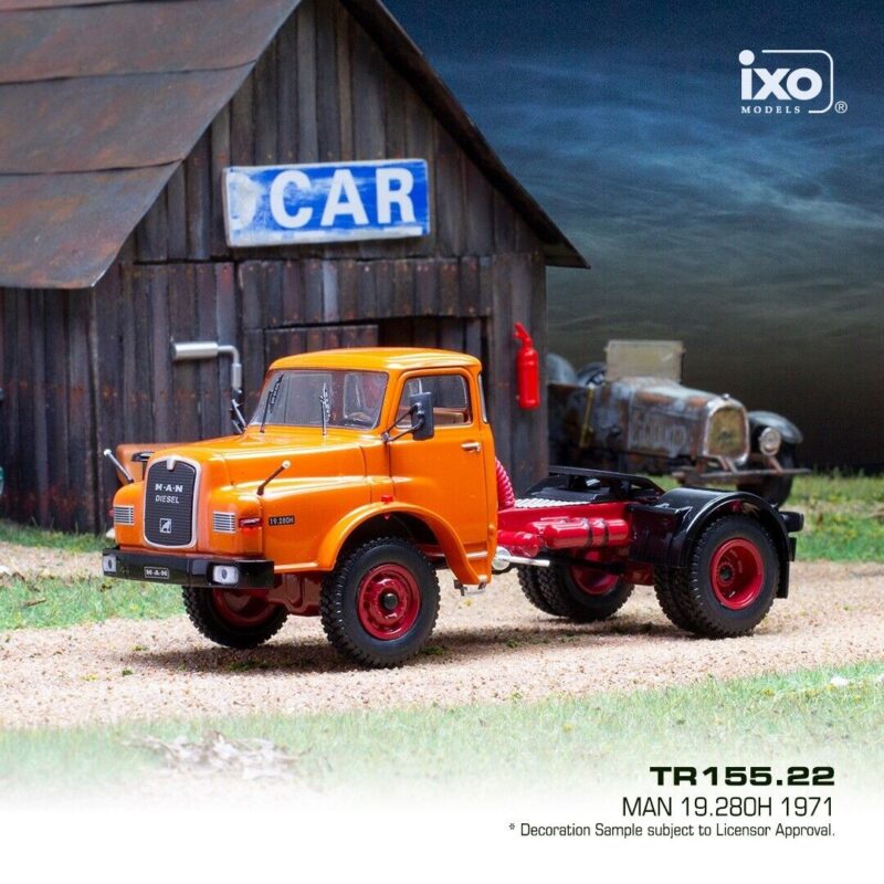 MAN 19.280H 1971 Orange - 1:43 IXO TR155
