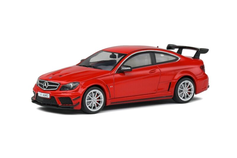MERCEDES C63 AMG Black Series 2012 Rouge- 1:43 Solido S4311602