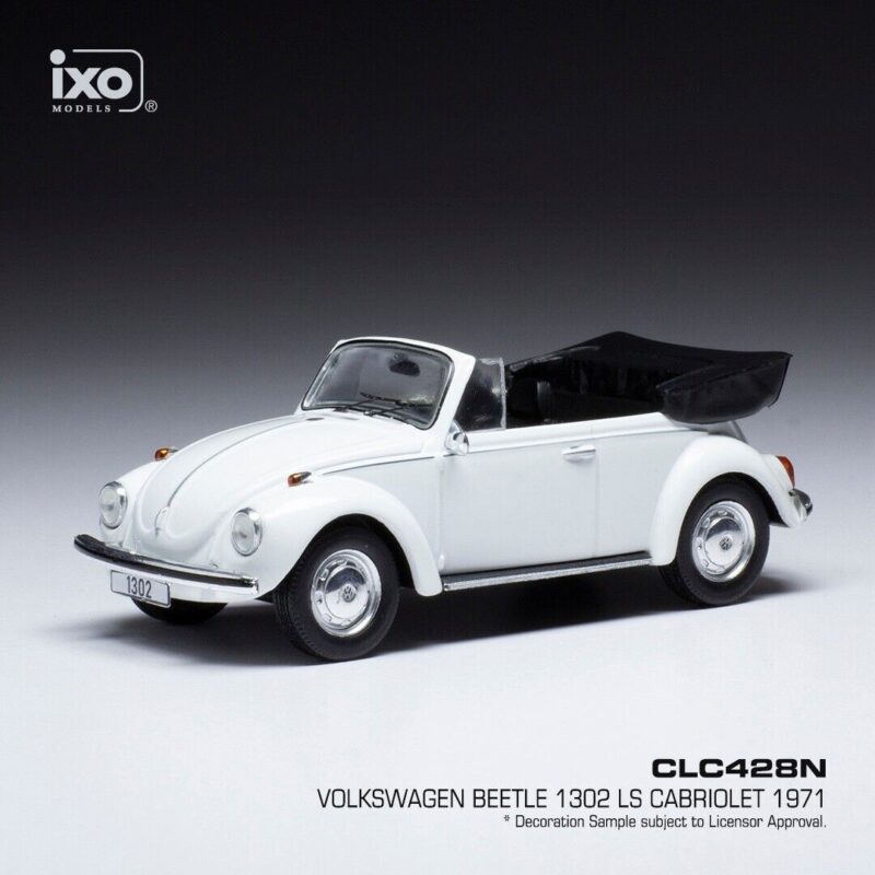 VW Beetle 1302 LS Cabriolet 1971 - 1:43 IXO CLC428N