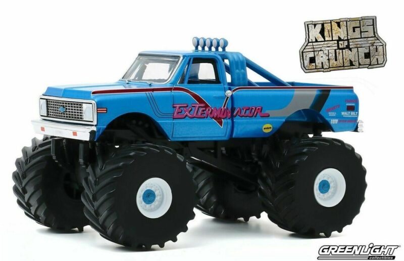 CHEVROLET K-10 Monster Truck "Exterminator" 1972 - 1:43 GREENLIGHT 88033