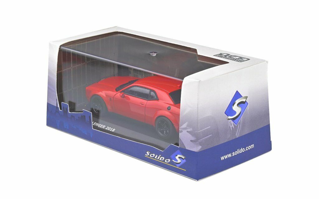Dodge Challenger Demon 2018 - Solido 1/43 rouge