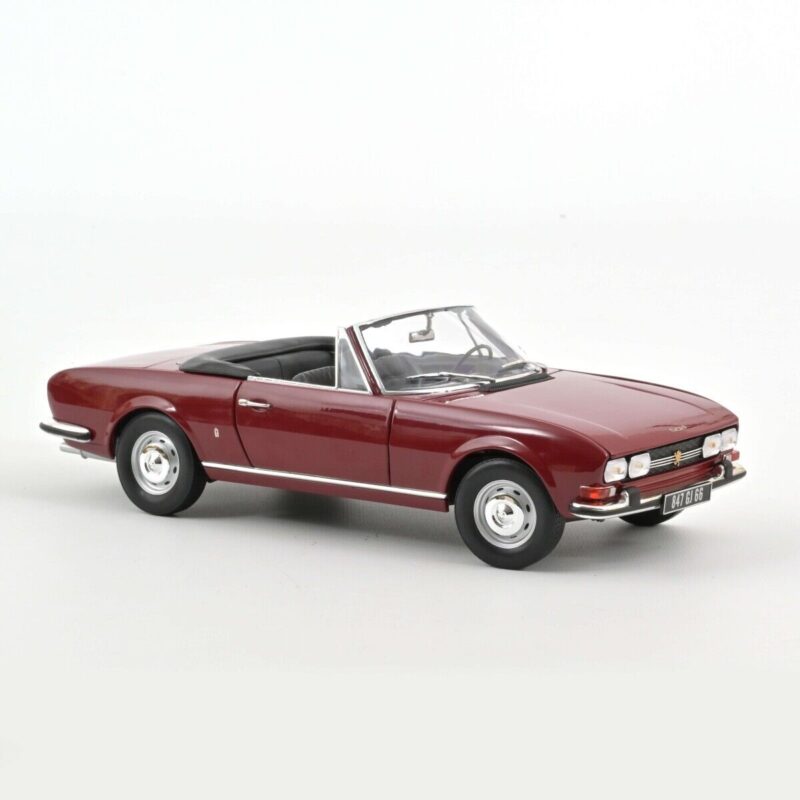 PEUGEOT 504 Cabriolet 1969 Andalou Red - 1:18 NOREV 184818