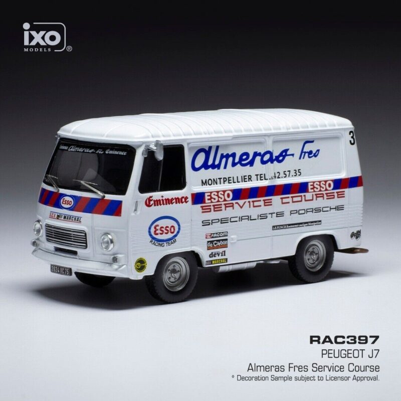PEUGEOT J7 Almeras Fres Service Course - 1:43 IXO RAC397
