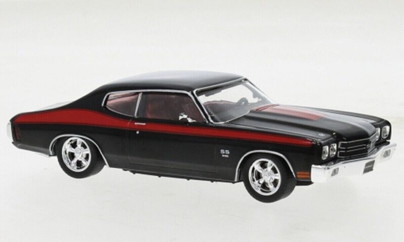 CHEVROLET Chevelle SS 1970 Black - 1:43 IXO CLC477N