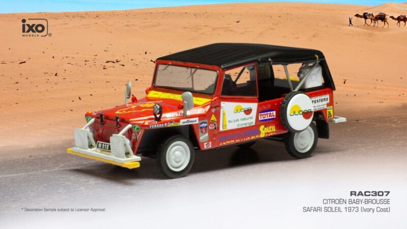 CITROËN Baby-Brousse 1973 Safari soleil (Ivory Cost) - 1:43 IXO RAC307