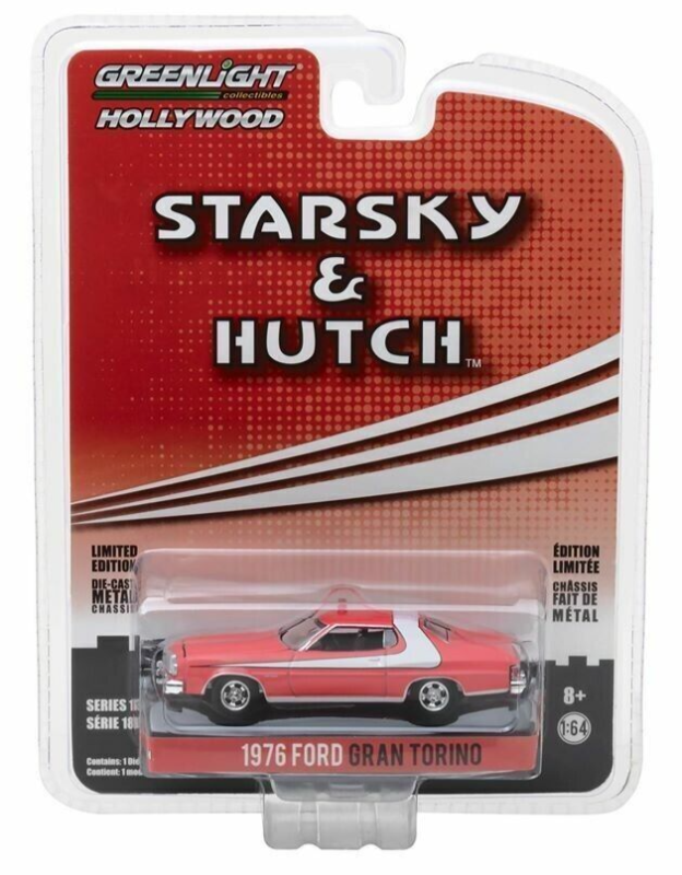 FORD Gran Torino 1976 Starsky et Hutch - 1:64 Greenlight 44780-A