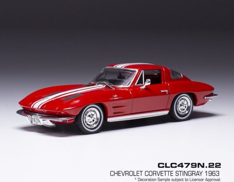 CHEVROLET Corvette Stingray 1963 Red - 1:43 IXO CLC479N