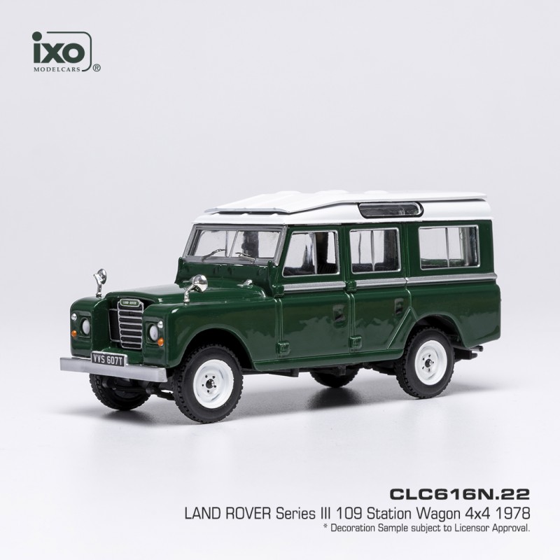 LAND ROVER 109 1978 Vert - 1:43 IXO CLC616