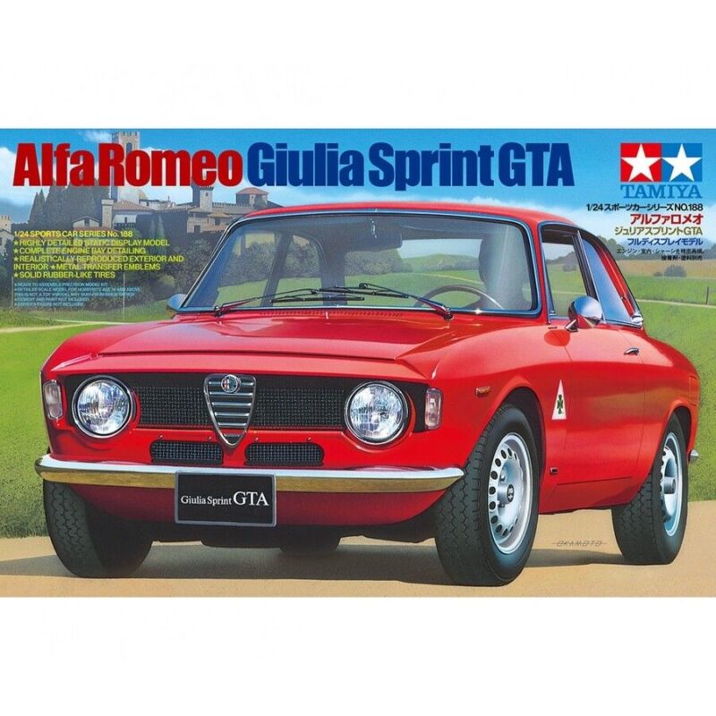 ALFA ROMEO Giulia Sprint GTA - 1:24 Tamiya