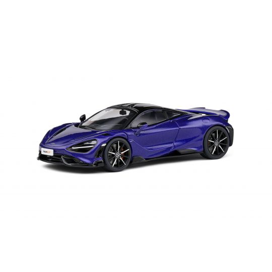 Miniature McLaren 765 LT Rouge 2020 – échelle 1:43, Ouvrant Et Roues Directionnelles – Collection Dès 14 Ans