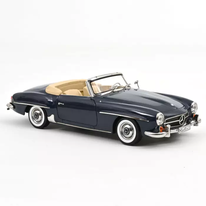 MERCEDES 190 SL 1957 Bleu moyen - 1:18 Norev 183403