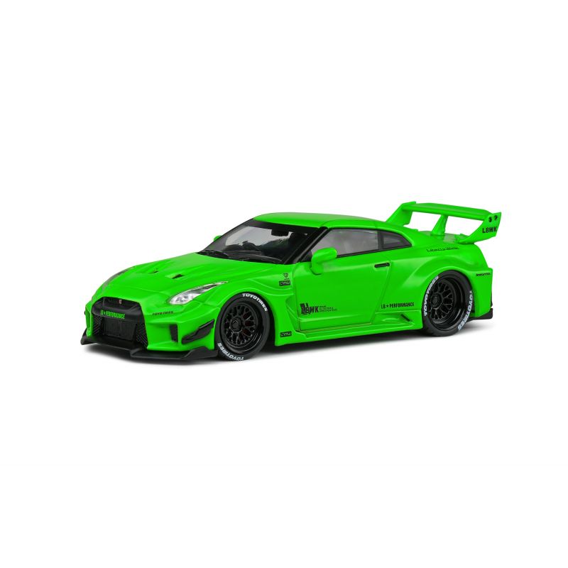 NISSAN GT-R (R35) LB Work Silhouette Green - 1:43 Solido S4311207