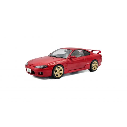 NISSAN Silvia S15 Spec-R Aero 1999 Rouge - 1:18 Solido S1812202