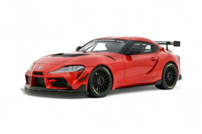 TOYOTA Supra GT4 100 Edition Plasma 2023 Orange - 1:18 OttOmobile OT1123