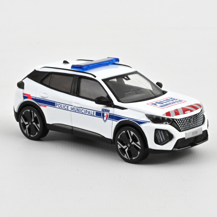 1:43 PEUGEOT 2008 2024 Police Municipale Signalisation - Norev 472876