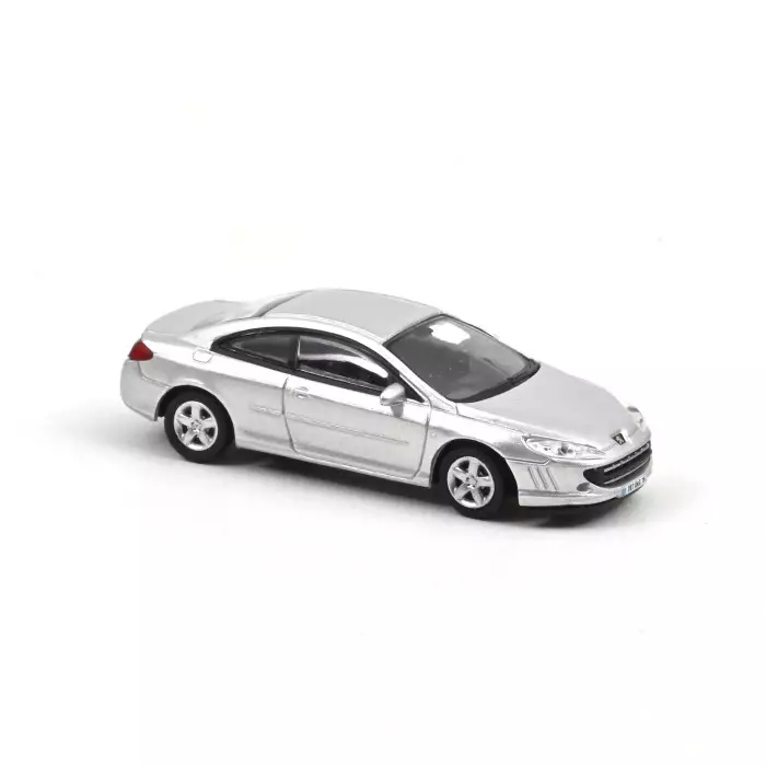 PEUGEOT 407 Coupé 2006 Argent - 1:87 NOREV 474783 (HO)