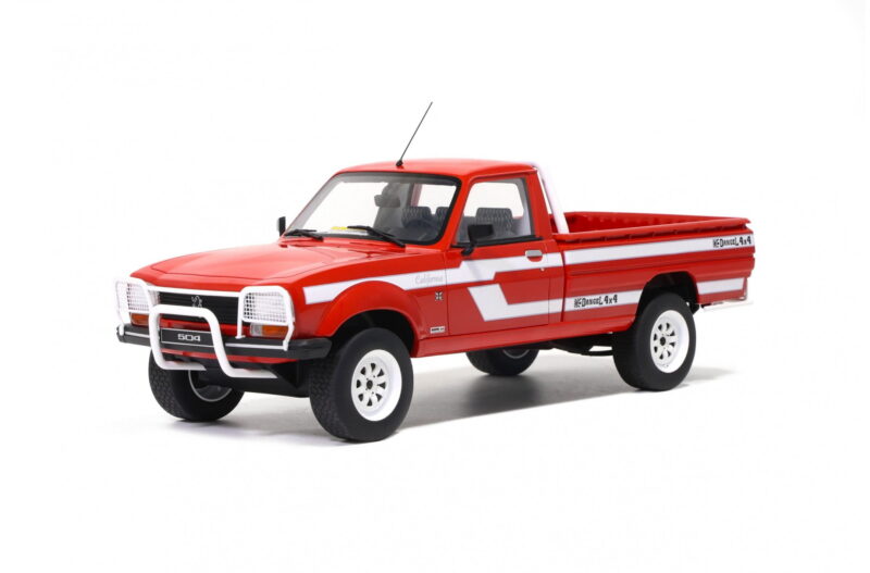 PEUGEOT 504 Pick Up Dangel 1993 Rouge - 1:18 OttOmobile OT436 OttO