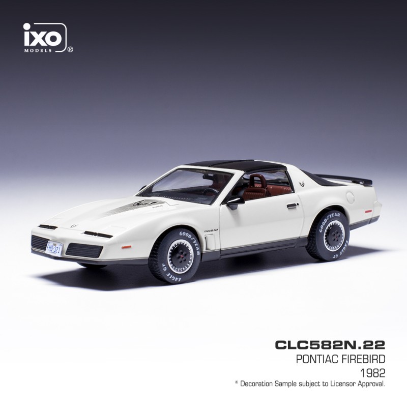 PONTIAC Firebird 1982 Blanc  - 1:43IXO CLC582