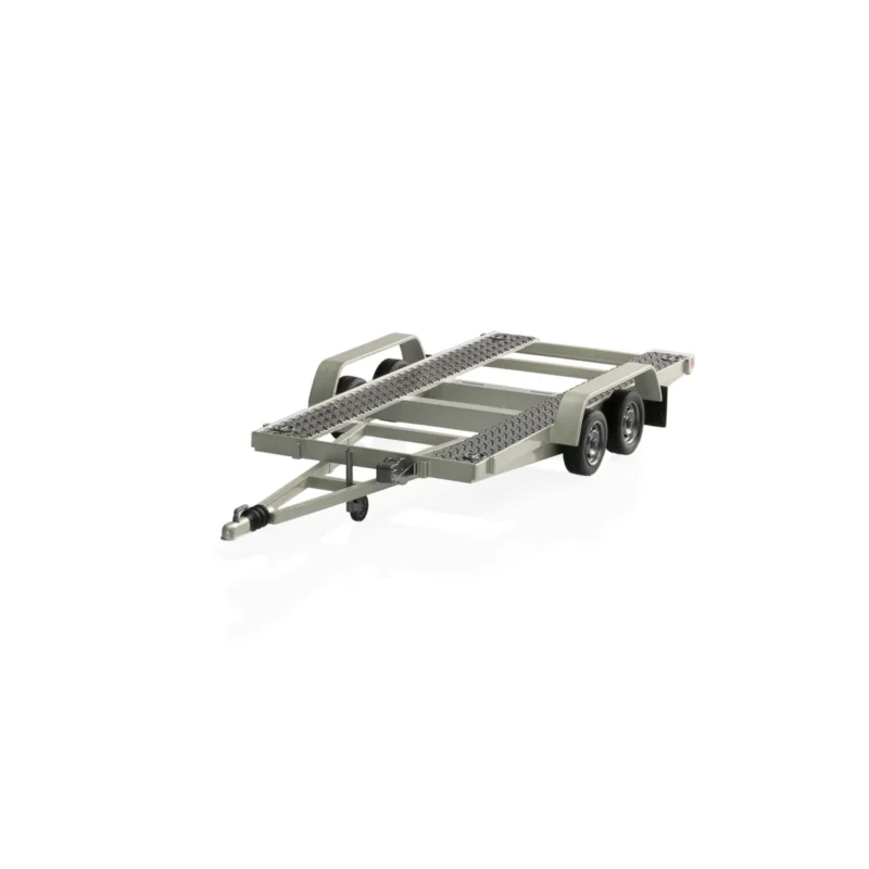 REMORQUE porte véhicule 1:18 Silver 1980 - 1:18 OttO OT225D