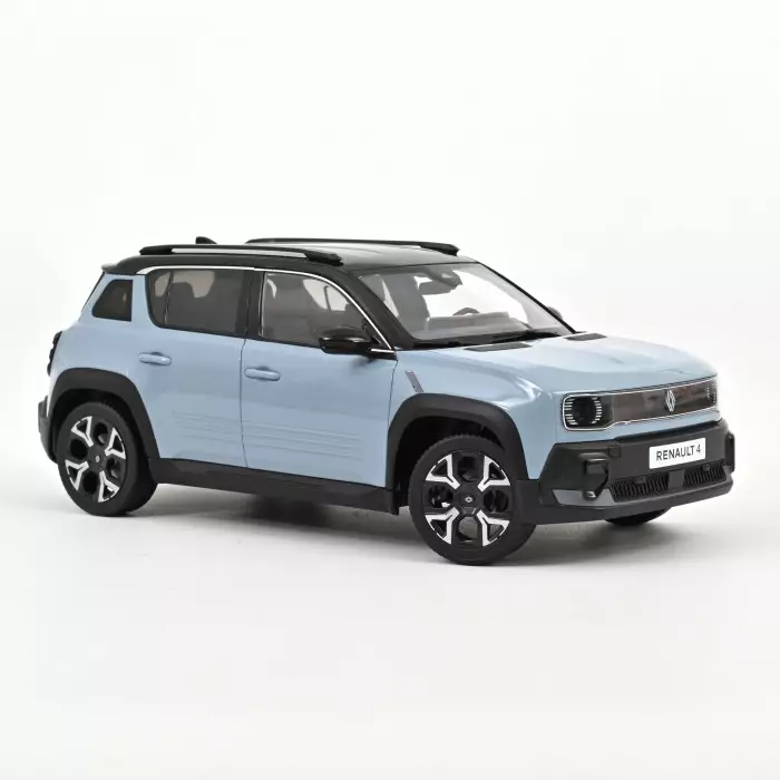 RENAULT 4 E-Tech Electrique 2025 Bleu Nuage - 1:18 Norev 185521