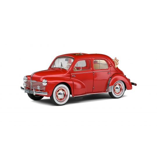 Peugeot 203 Découvrable 1954 Solido Prestige 1/18 – Rouge Bordeaux, Miniature