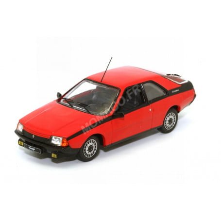 RENAULT Fuego GTX 1985 Rouge - 1:43 Odeon 105