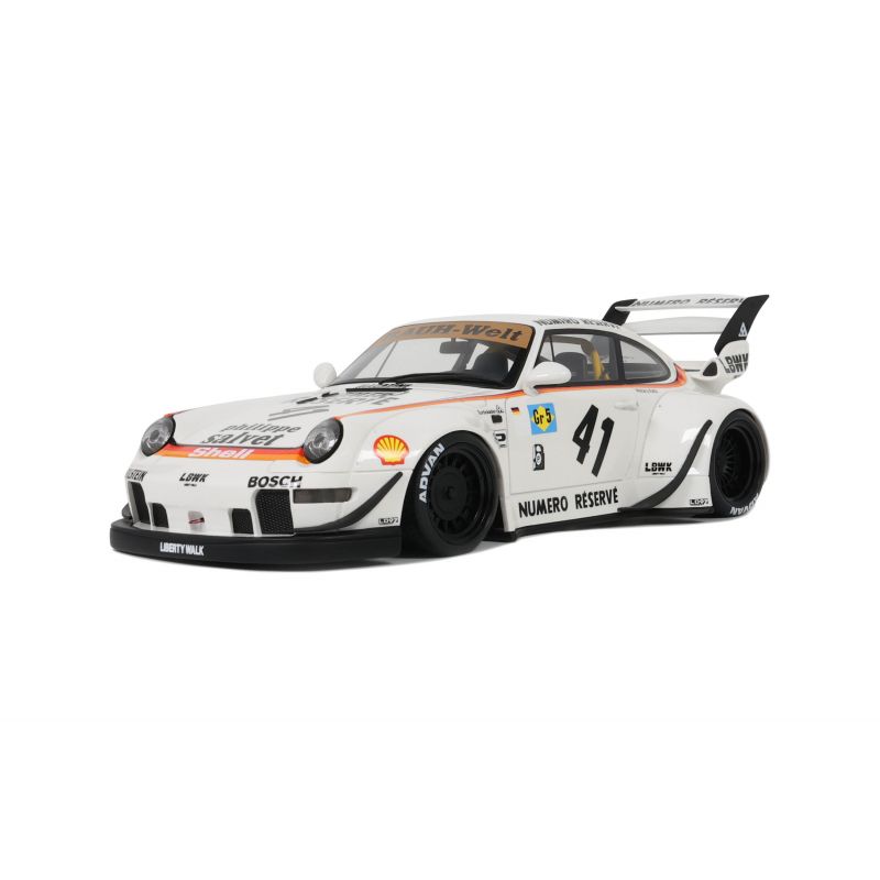 RWB Porsche BodyKit Kato-San White - 1:18 GT Spirit GT451