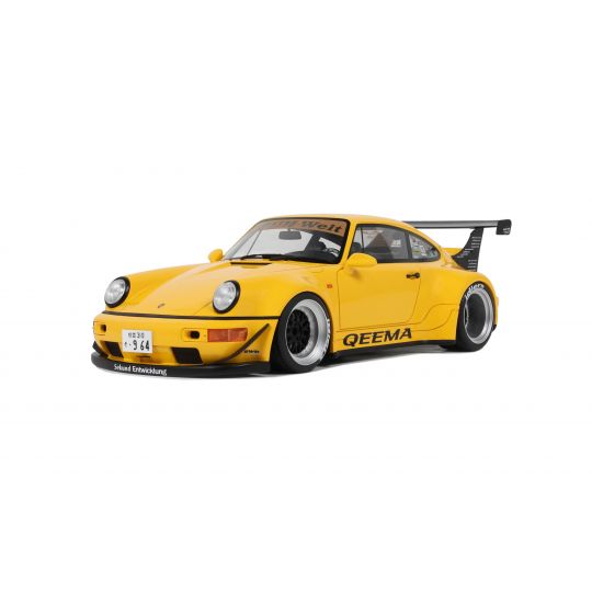 RWB Porsche Qeema 2024 Jaune - 1:18 GT Spirit GT492