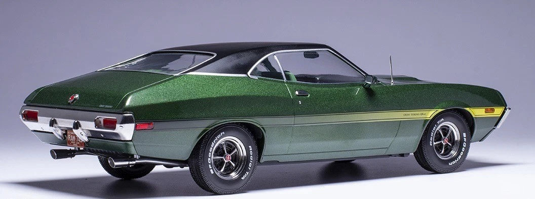Modèle Réduit 1:18 IXO Ford Gran Torino Sport 1972 - Réf. 18CMC185.22 - Neuf