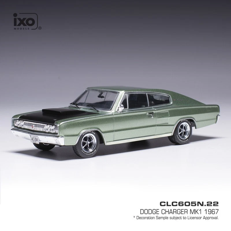 DODGE Charger 1967 Vert - 1:43 IXO CLC605