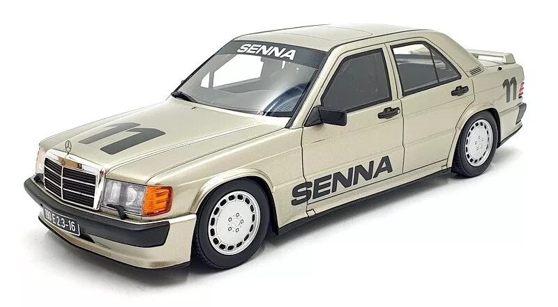 MERCEDES 190E 2.3 16 "SENNA" 1994 Smoke Silver - 1:18 OttOmobile OT1041