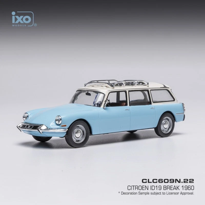 CITROËN ID 19 Break 1960 Bleu - 1:43 IXO CLC609