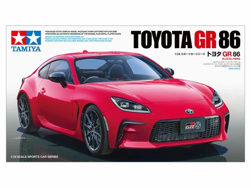 TOYOTA GR86 - 1:24 Tamiya