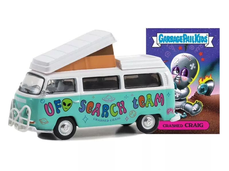 VOlKSWAGEN Combi type 2 Campmobile 1968- 1:64 Greenlight 54090-B