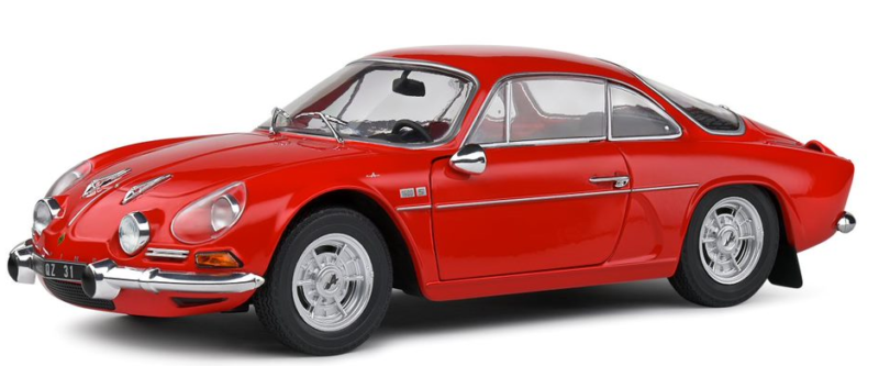 ALPINE A110 1600S 1969 Rouge - 1:18 Solido S1804209