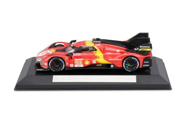FERRARI 499P V6 #51 Winner Le Mans 2023 - 1:43 Bburago