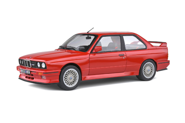 BMW E30 M3 1986 Rouge - 1:18 Solido S1801502