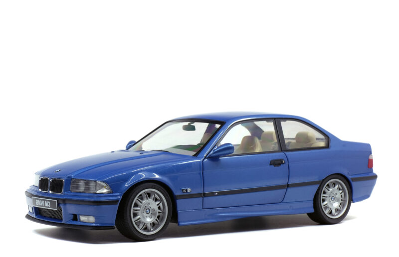 BMW E36 M3 1995 Bleu Estoril - 1:18 Solido S1803901