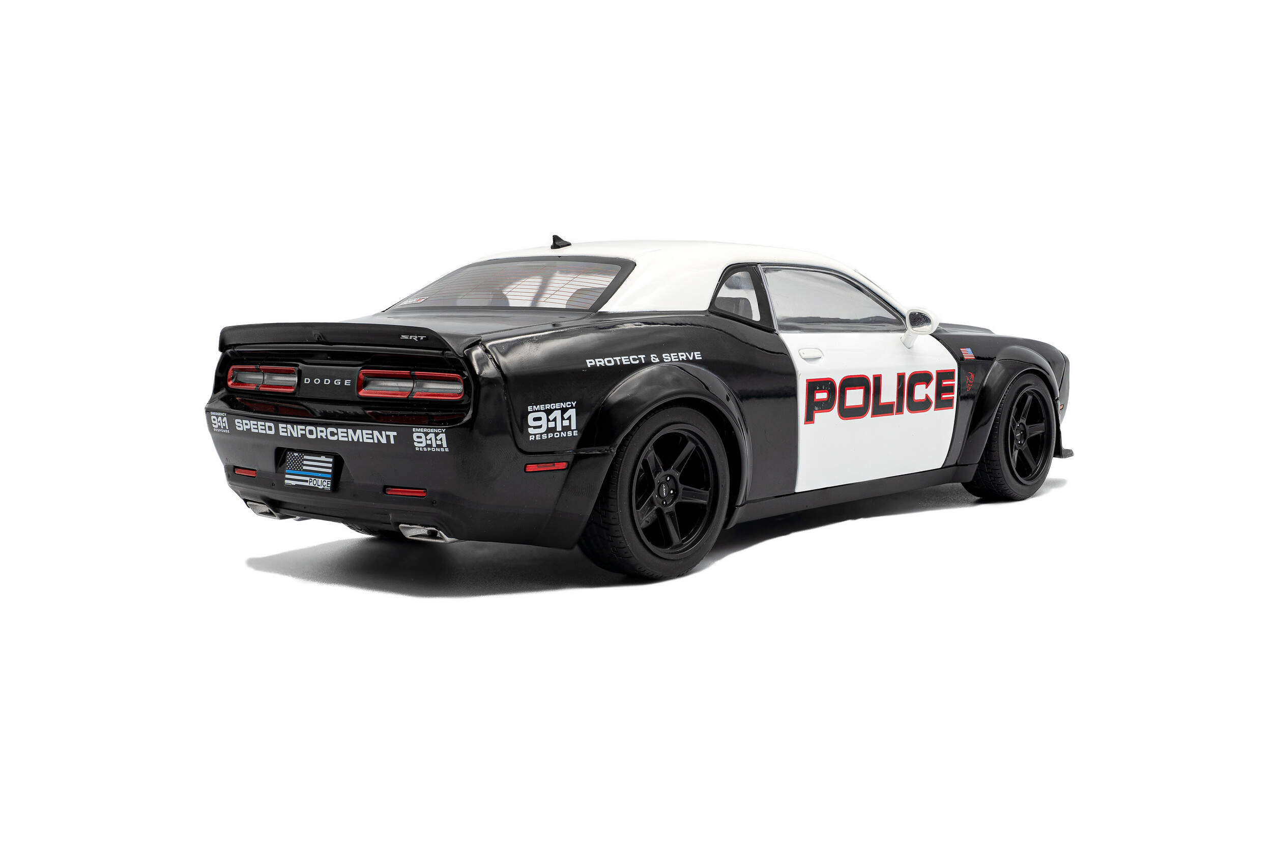 DODGE Challenger Demon 2023 Highway police - 1:18 Solido S1805715 – Image 2