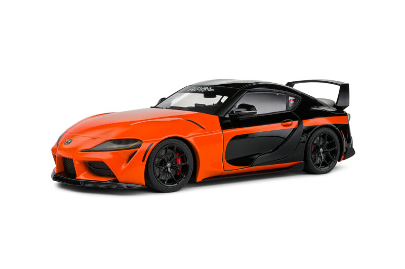 TOYOTA GR Supra Streetfighter 2024 Orange - 1:18 Solido S1809005