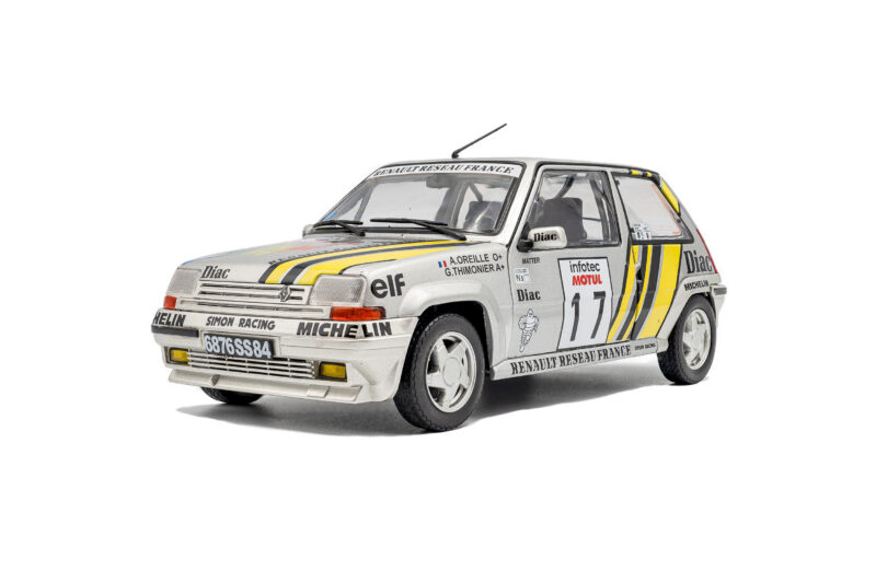 RENAULT 5 GT TURBO MK2 Tour de Corse 1989 #17 Oreille - 1:18 Solido S1810005