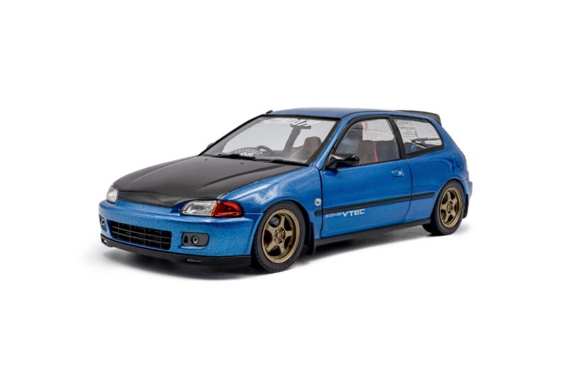 Honda Civic (EG6) Solido Works 1991 Bleu - 1:18 Solido S1810406