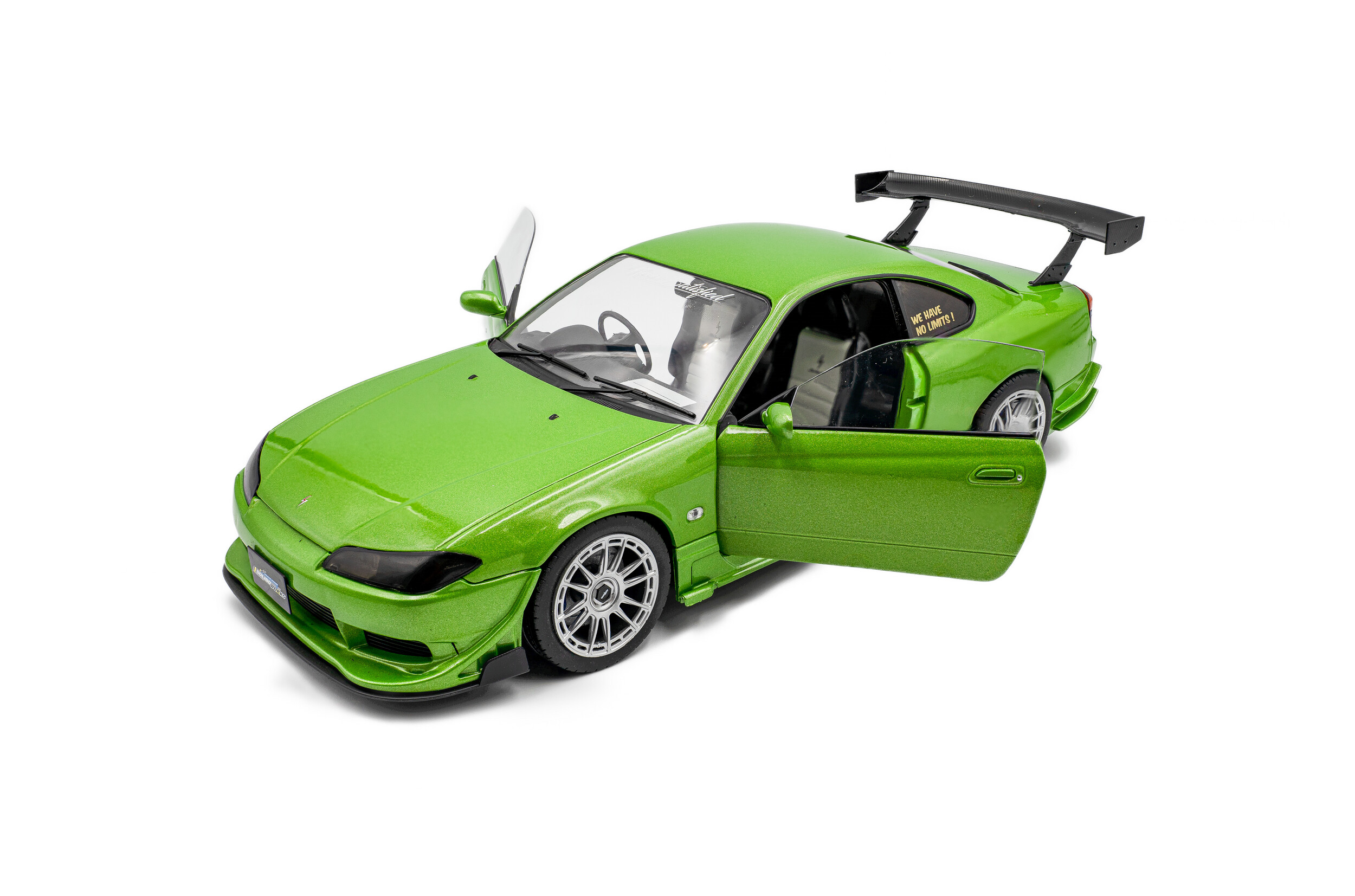 Nissan Silvia S15 Spec-R Aero, grün, 1:18, Solido | Model Car World