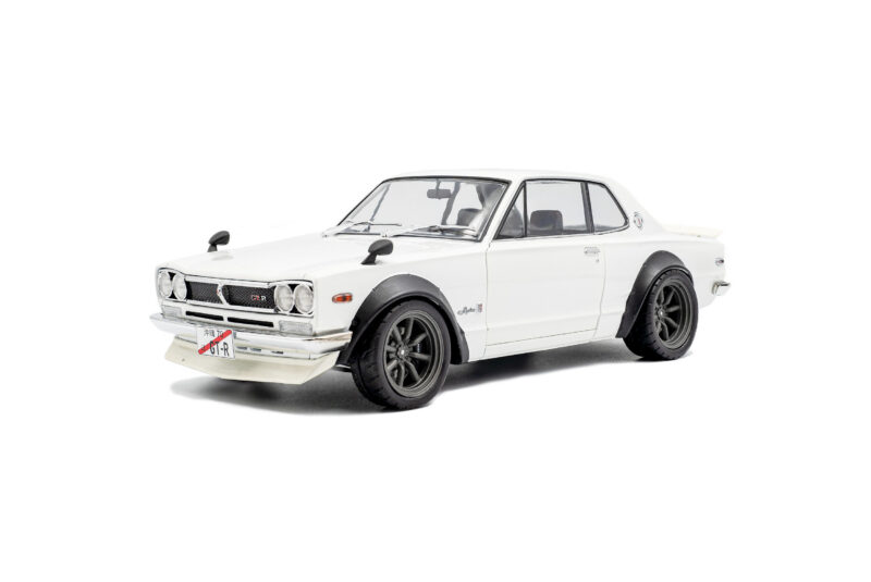 NISSAN Skyline (C10) Hakosuka Solido Works 1970 Blanc - 1:18 Solido S1813001