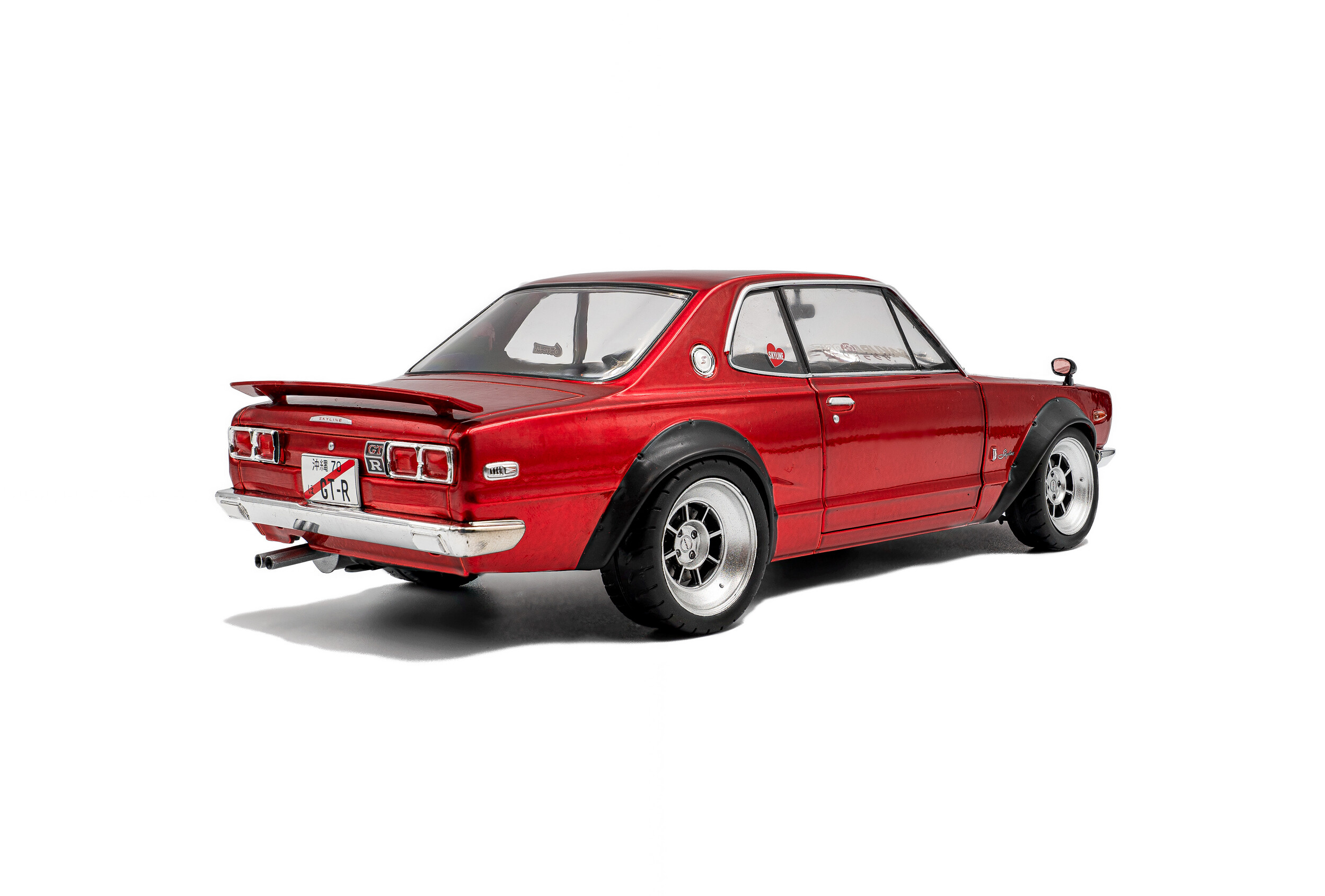 NISSAN Skyline (C10) Hakosuka Solido Works 1970 Red - 1:18 Solido S1813002 – Image 2