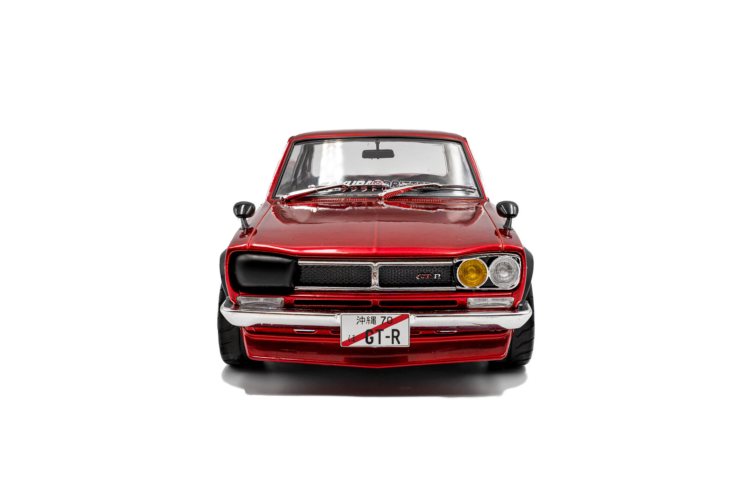 NISSAN Skyline (C10) Hakosuka Solido Works 1970 Red - 1:18 Solido S1813002 – Image 4