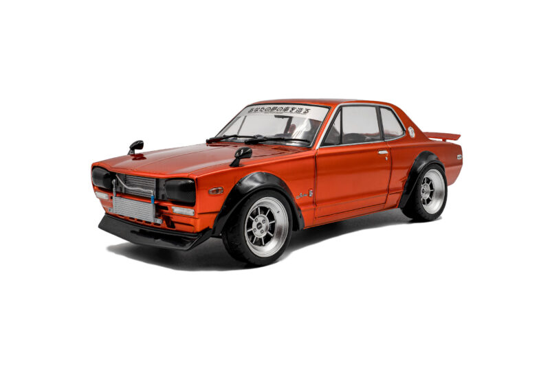 NISSAN Skyline (C10) Hakosuka 1970 orange - 1:18 Solido S1813003