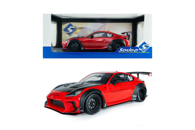 TOYOTA GR86 LBWK Body Kit 2024 Red - 1:18 Solido S1813605