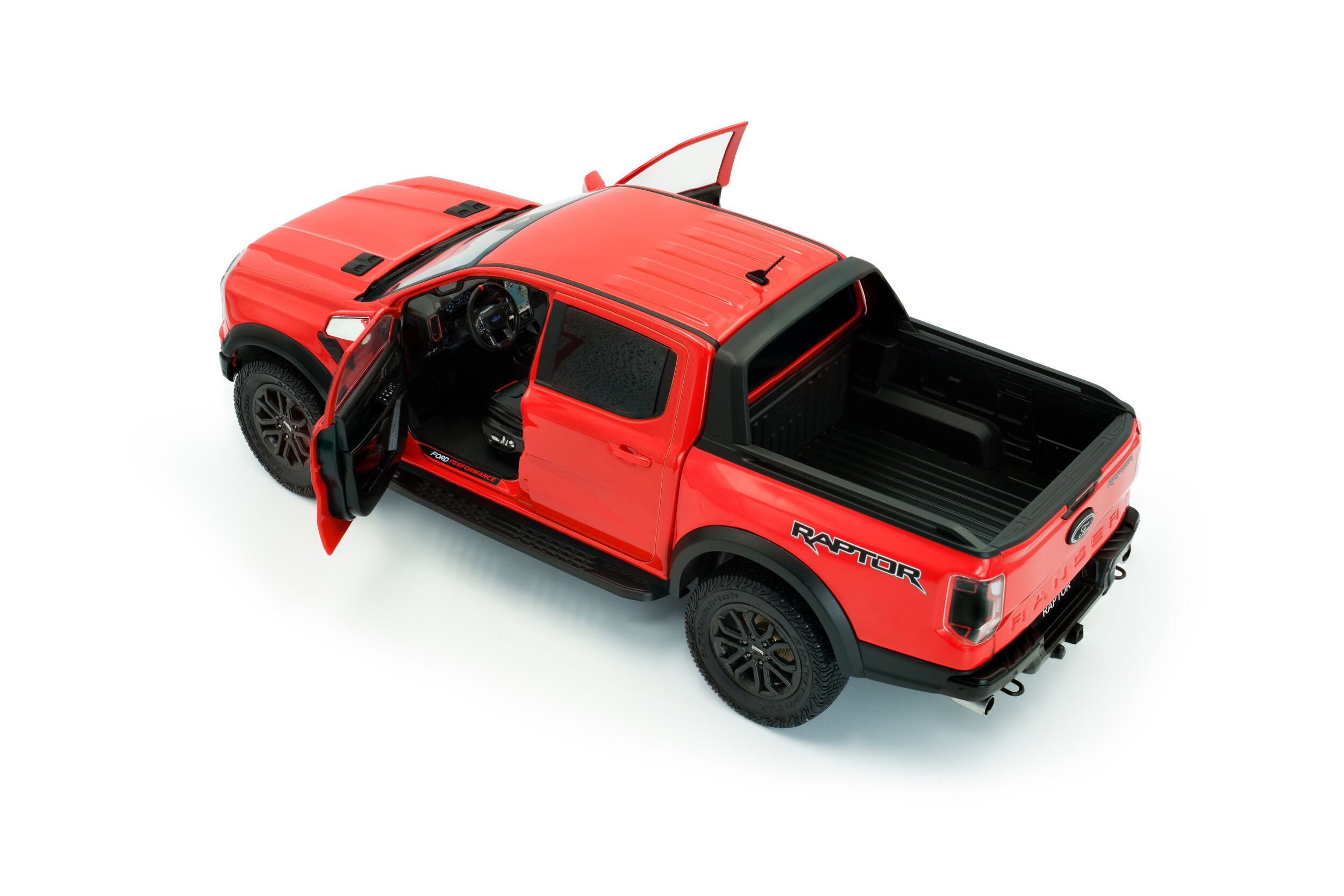 FORD Ranger Raptor 2024 Orange - 1:18 Solido S1813901 – Image 4