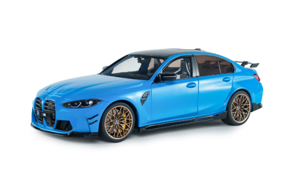 BMW M3 Performance Parts 2024 Daytona Beach Blue - 1:18 Solido S1814303